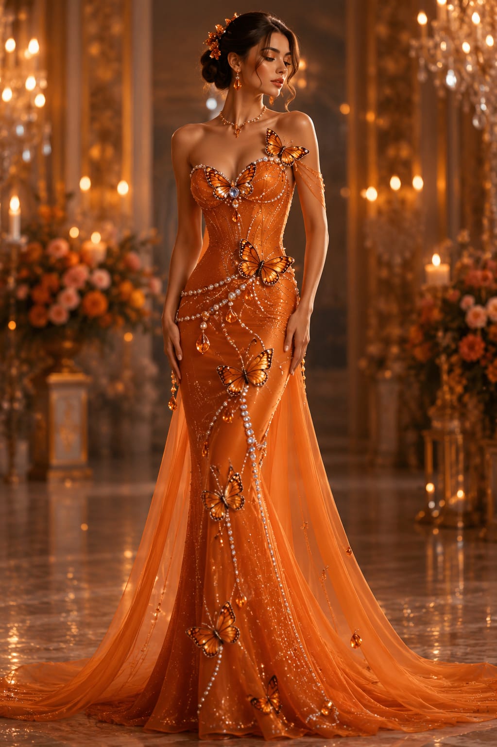 Camille Portrait Wrap Dress — view 1