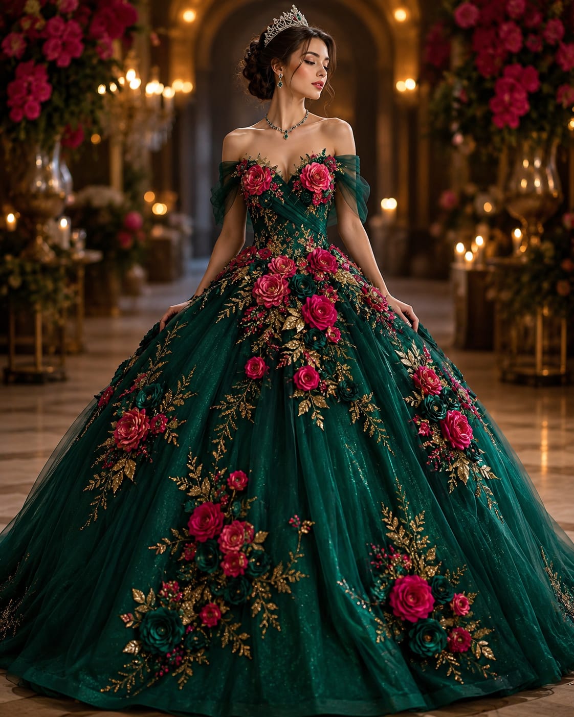 Marguerite Tiered Linen Dress — view 1