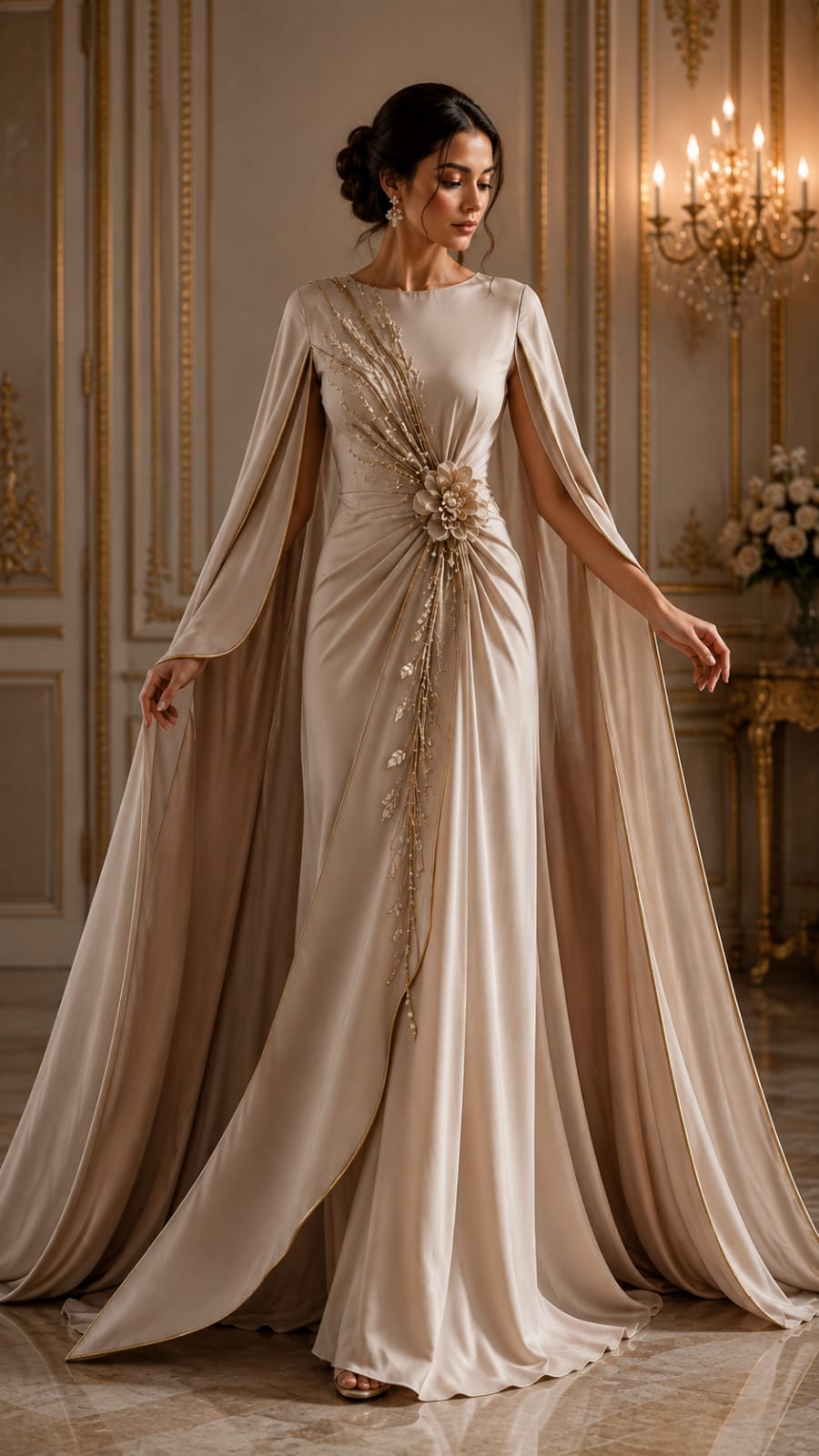 Aria Cutout Midi Dress — view 1